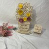 Pot de fleurs - fleurs à cueillir
