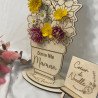 Pot de fleurs - fleurs à cueillir