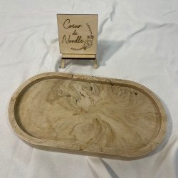Vide-poche ou plateau en jesmonite
