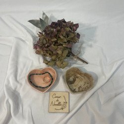 Vide-poche, coupelle coeur fait main