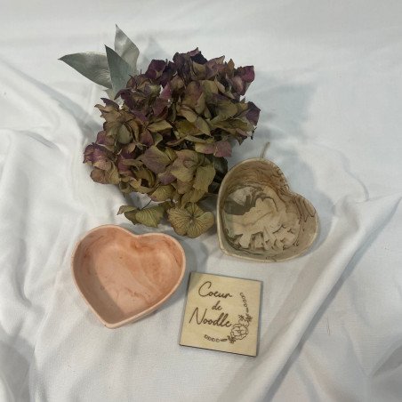 Vide-poche, coupelle coeur fait main