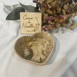 Vide-poche, coupelle coeur fait main