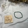 Bracelet en perle à facettes