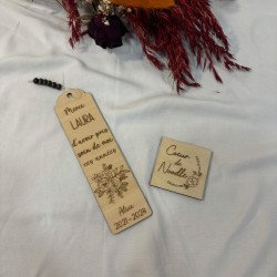 Marque page personnalisé cadeaux de fin d'année
