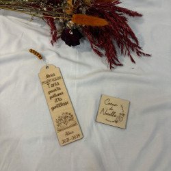 Marque page personnalisé cadeaux de fin d'année