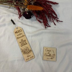 Marque page personnalisé cadeaux de fin d'année
