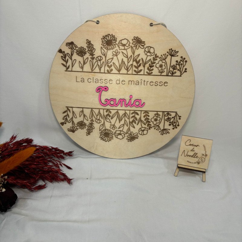 Plaque de porte fleurs Plaque de porte fleurs