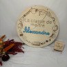 Plaque de porte maths