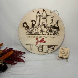 Plaque de porte fleurs et fournitures