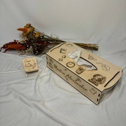 Boîte à mouchoirs personnalisée