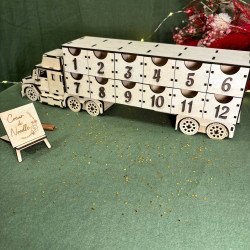 Calendrier de l'avent Camion