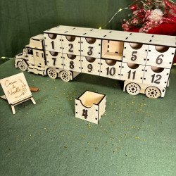 Calendrier de l'avent Camion