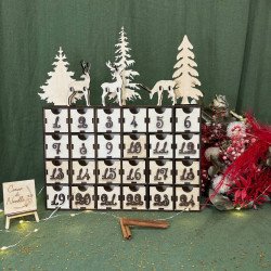 Calendrier de l'avent Cerf