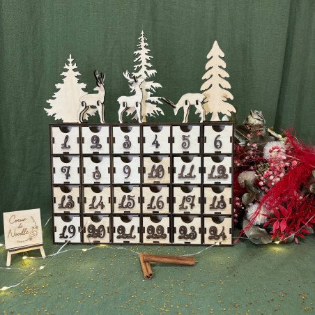 Calendrier de l'avent Cerf