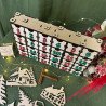 Calendrier de l'avent Camion avec décor de Noël