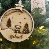 Boule Noël - Panda