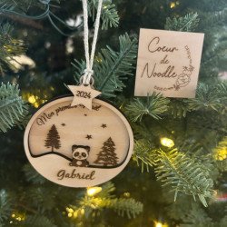 Boule Noël - Panda