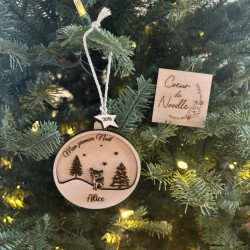 Boule Noël - Faon