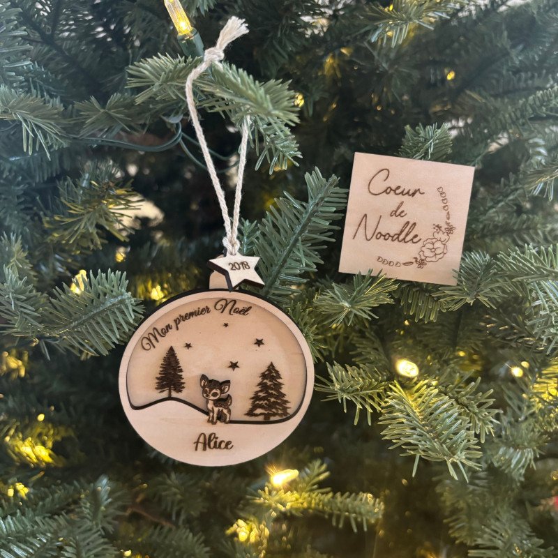 Boule Noël - Faon Boule Noël - Faon