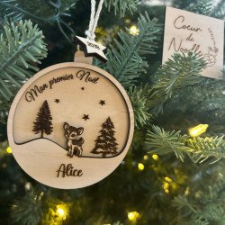 Boule Noël - Faon