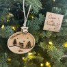 Boule Noël - Faon