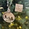 Boule Noël - Lapin