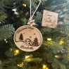Boule Noël - Lapin