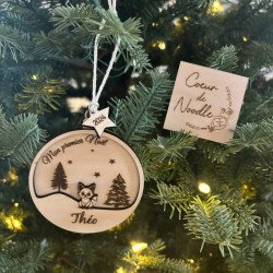 Boule Noël - Renard