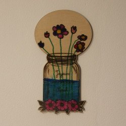 Pot de fleur à dessiner