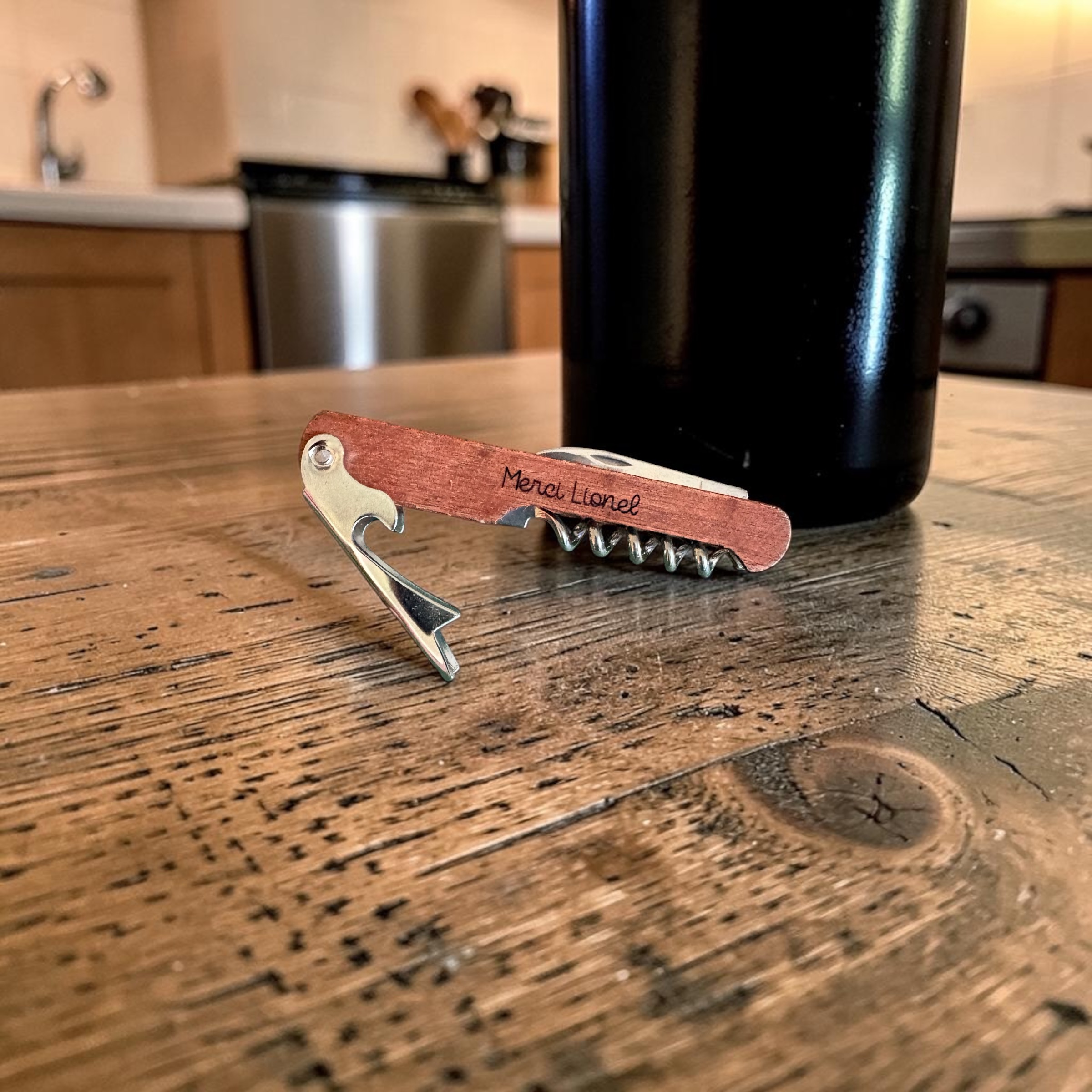Tire bouchon sommelier personnalisé